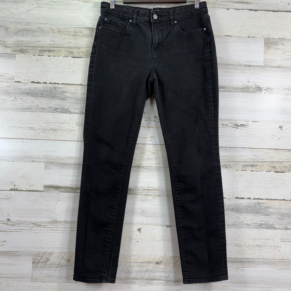 Gap Always Skinny Jeans Womens Size 6 True Black Denim Casual‎ 30x29